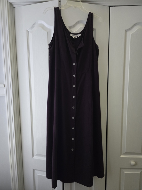 Nordstrom Dresses & Skirts - Nordstrom Button-Front Purple Tank Dress